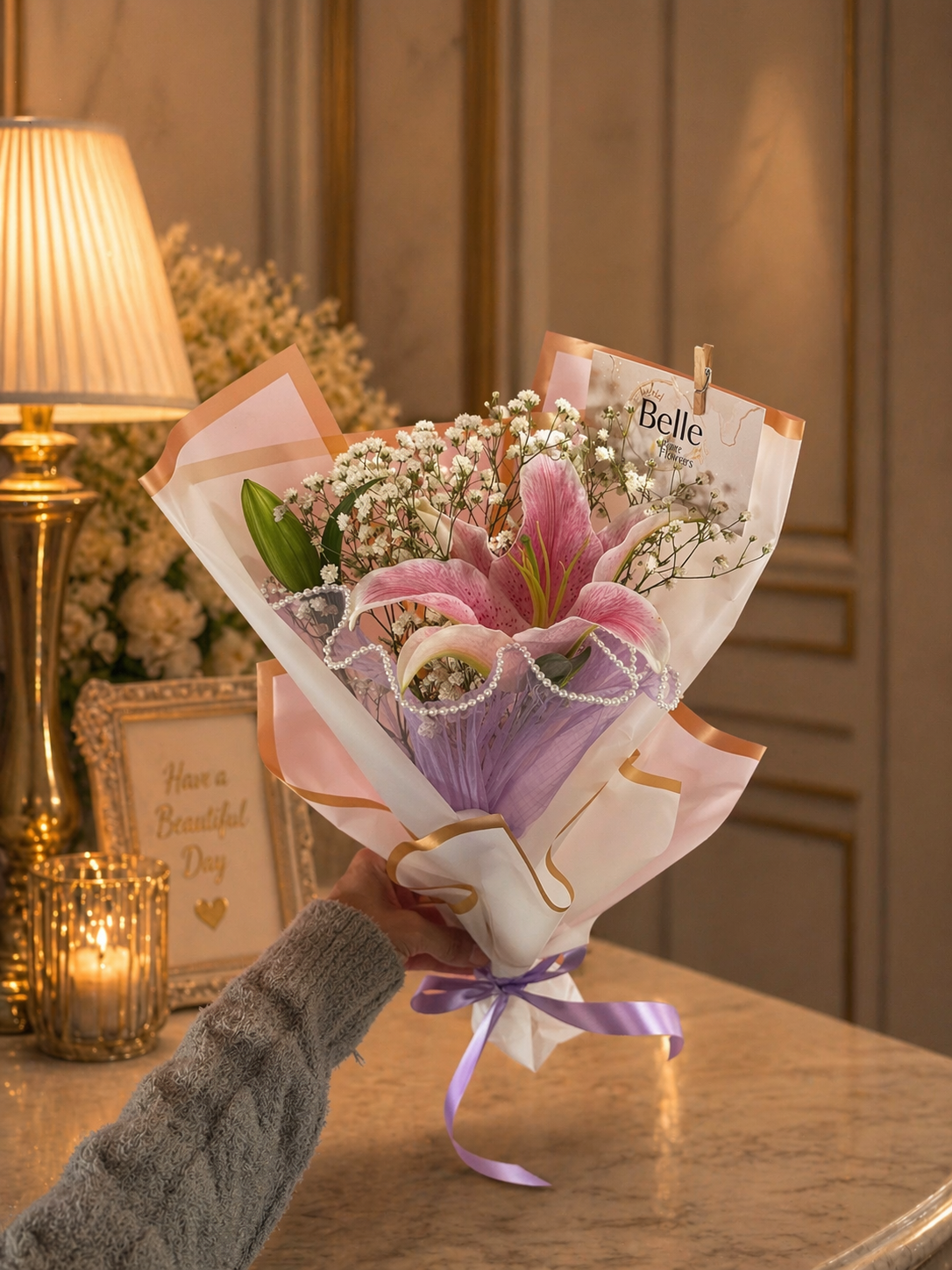 Pink Stargazer Elegance