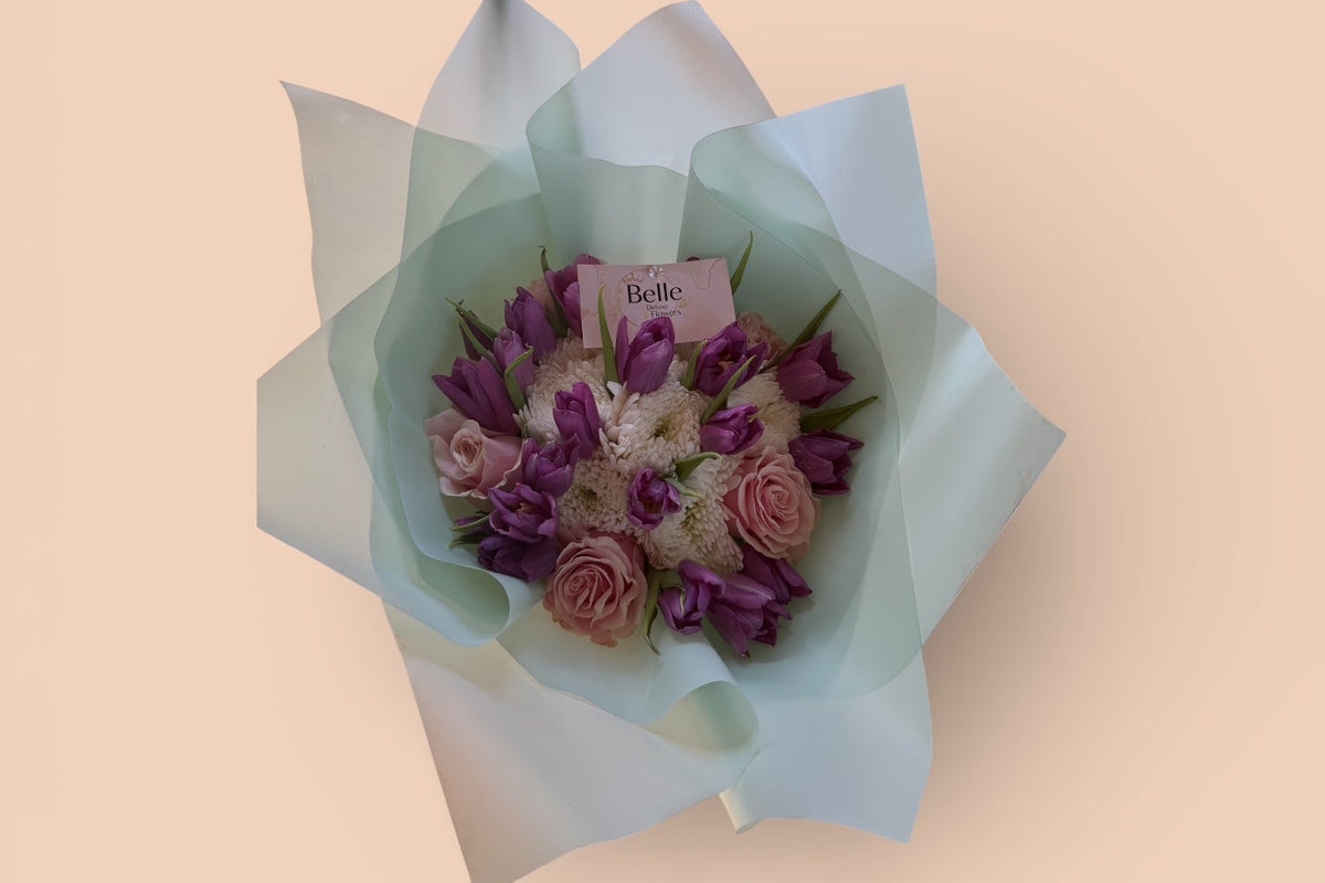 Blush amour - Wrap; Roses