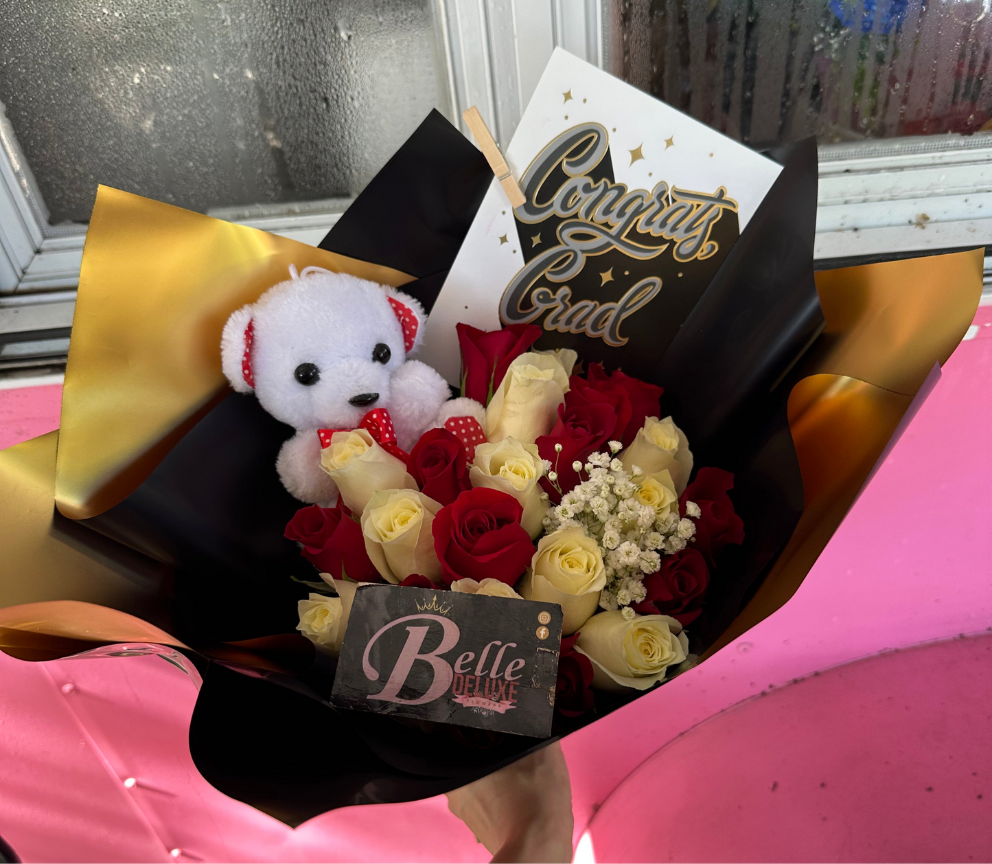 Wrap Graduation bouquet