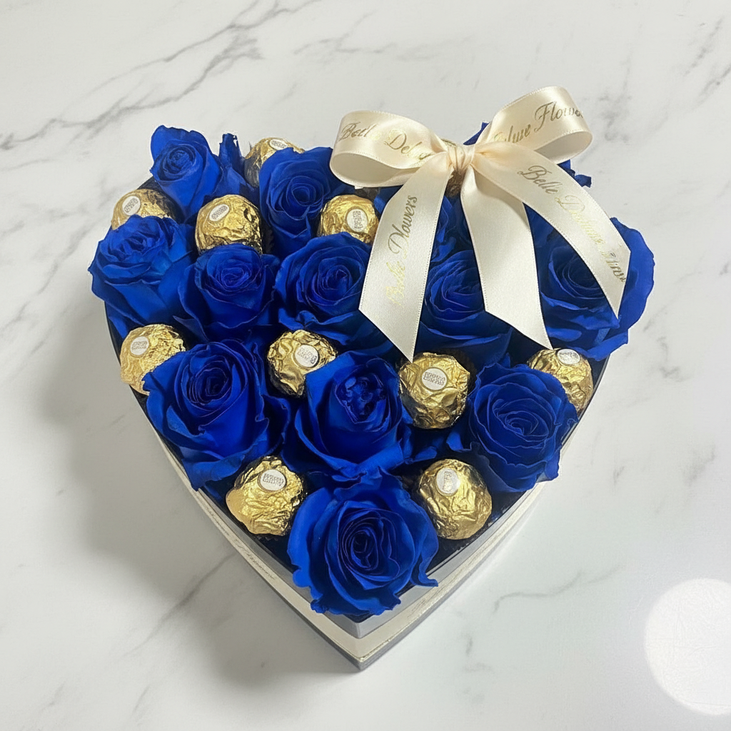 Blue heart S box