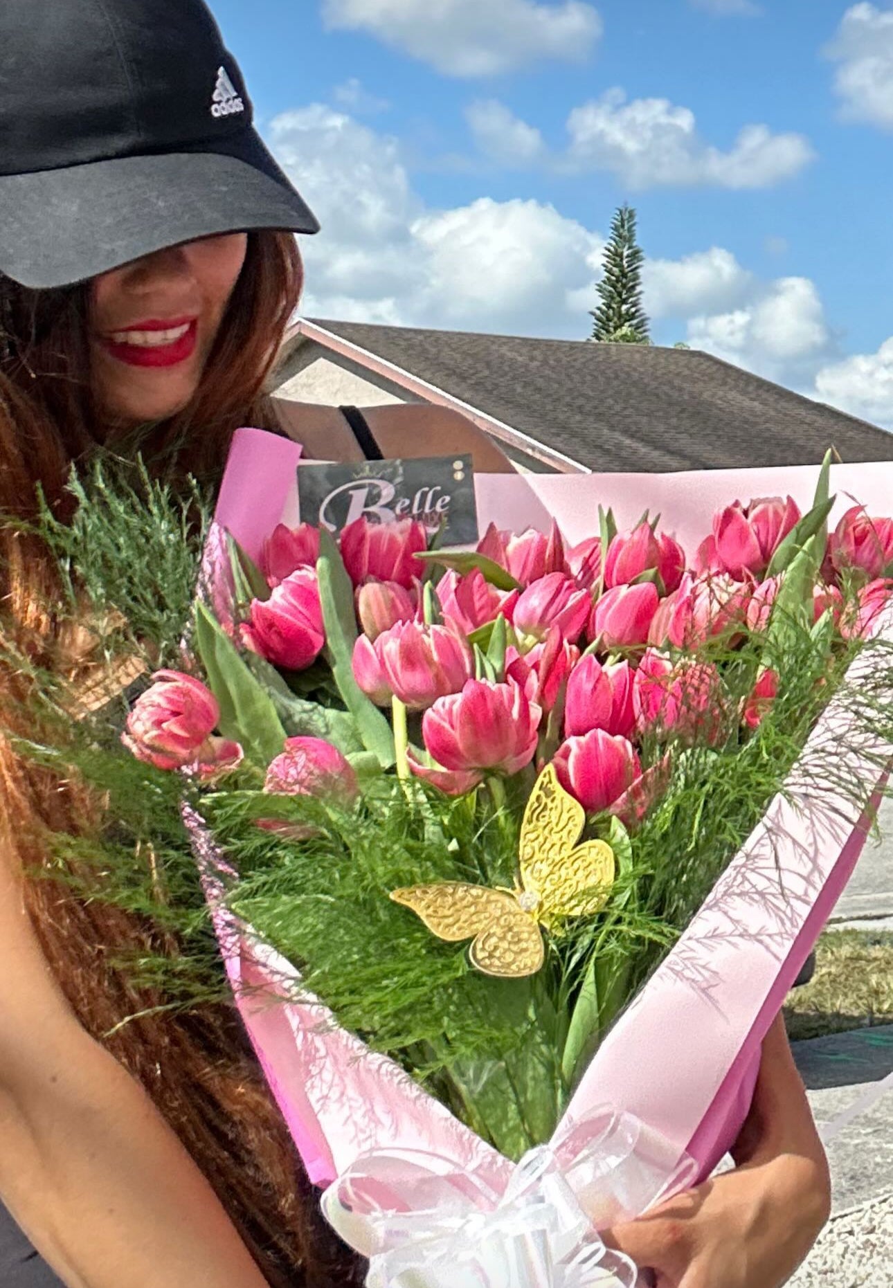 30 Fresh tulips wrap