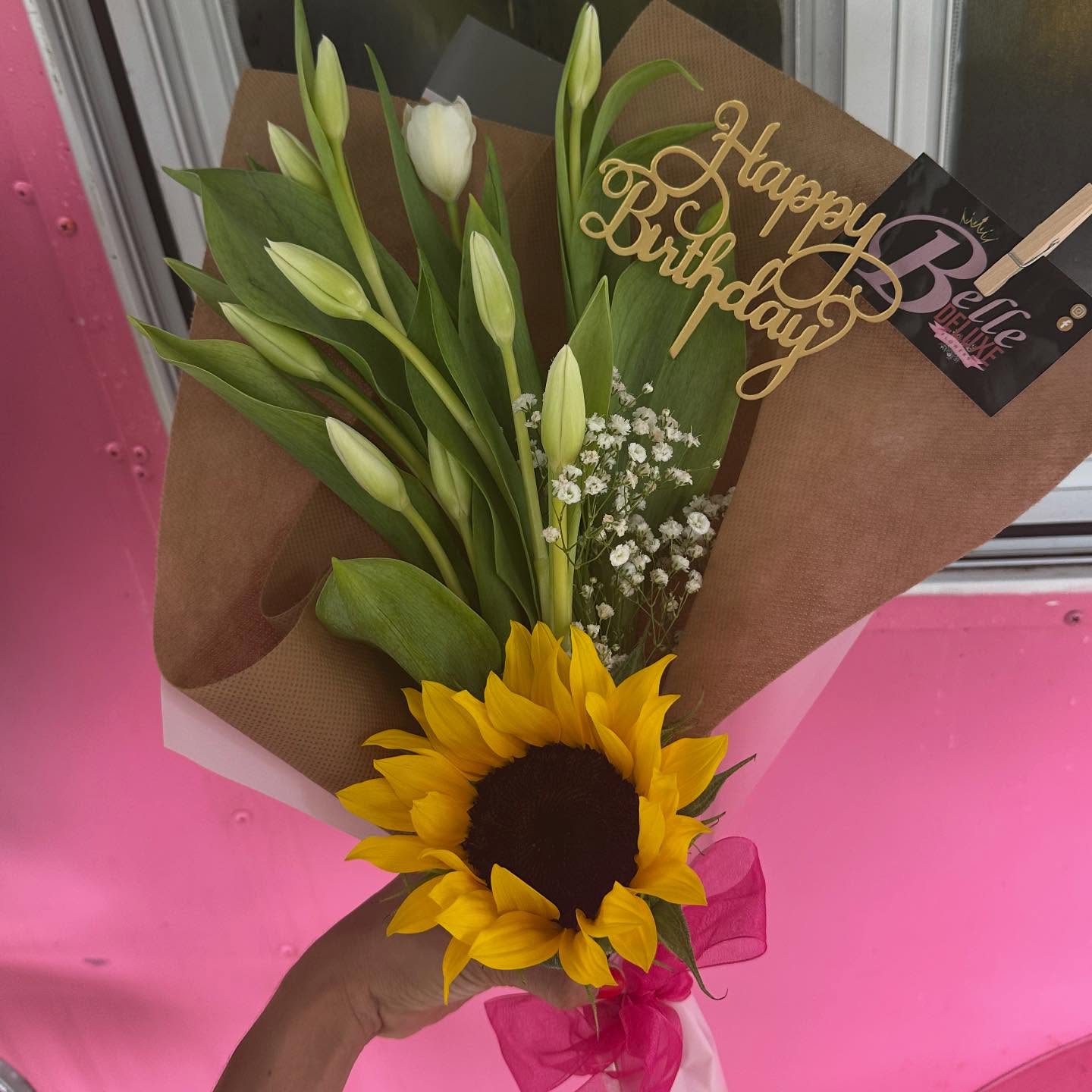 Tulip light - wrap bouquet