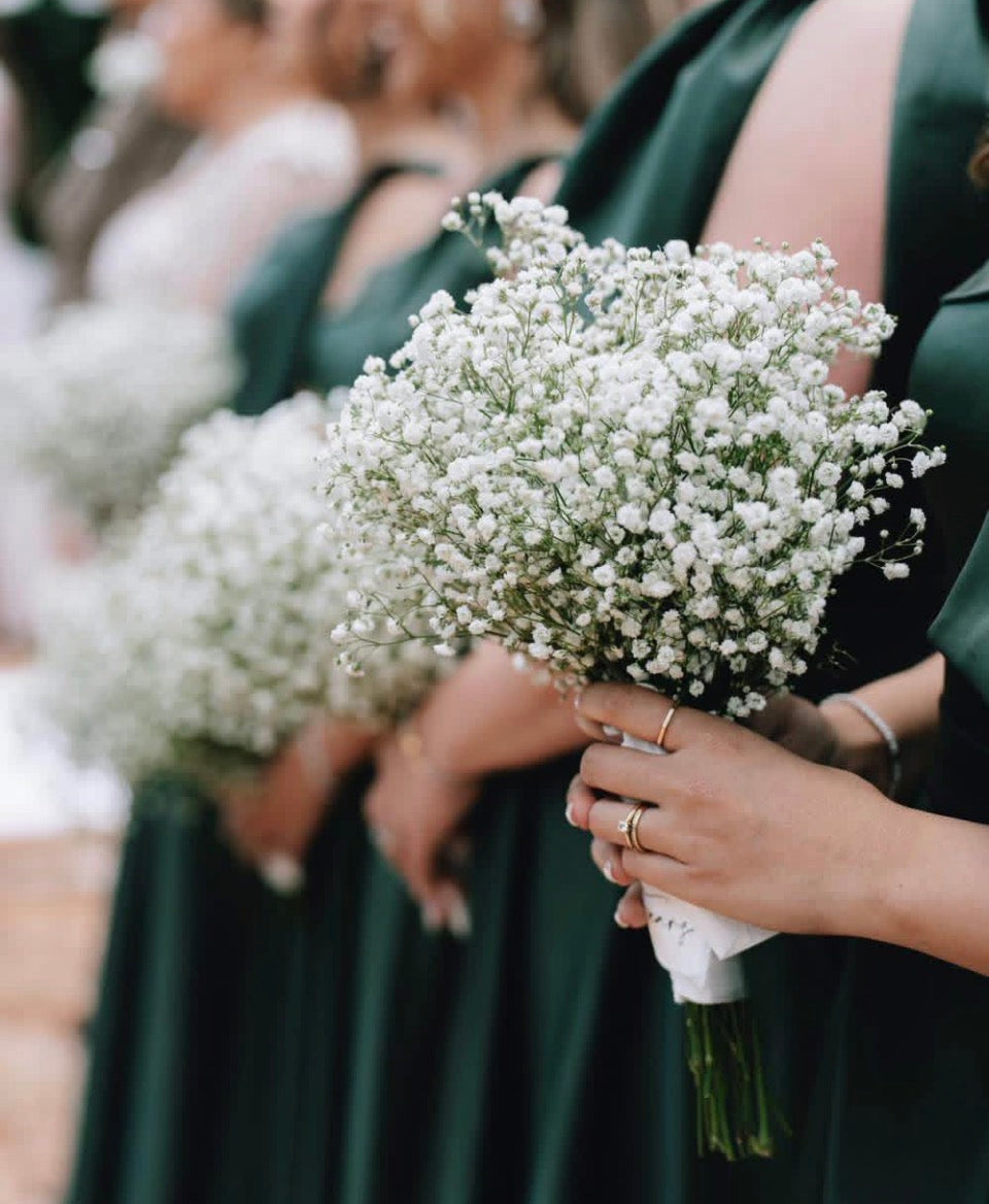 Bridesmaid baby breath bouquet I