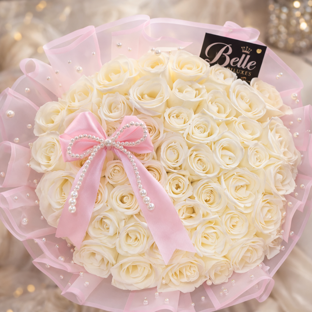 Pink Pearl Rose Bouquet