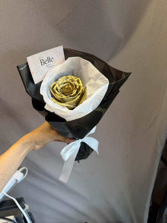 Gold Single Rose