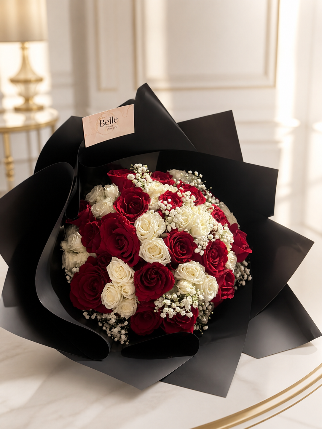 Ruby Pearl Luxe Bouquet