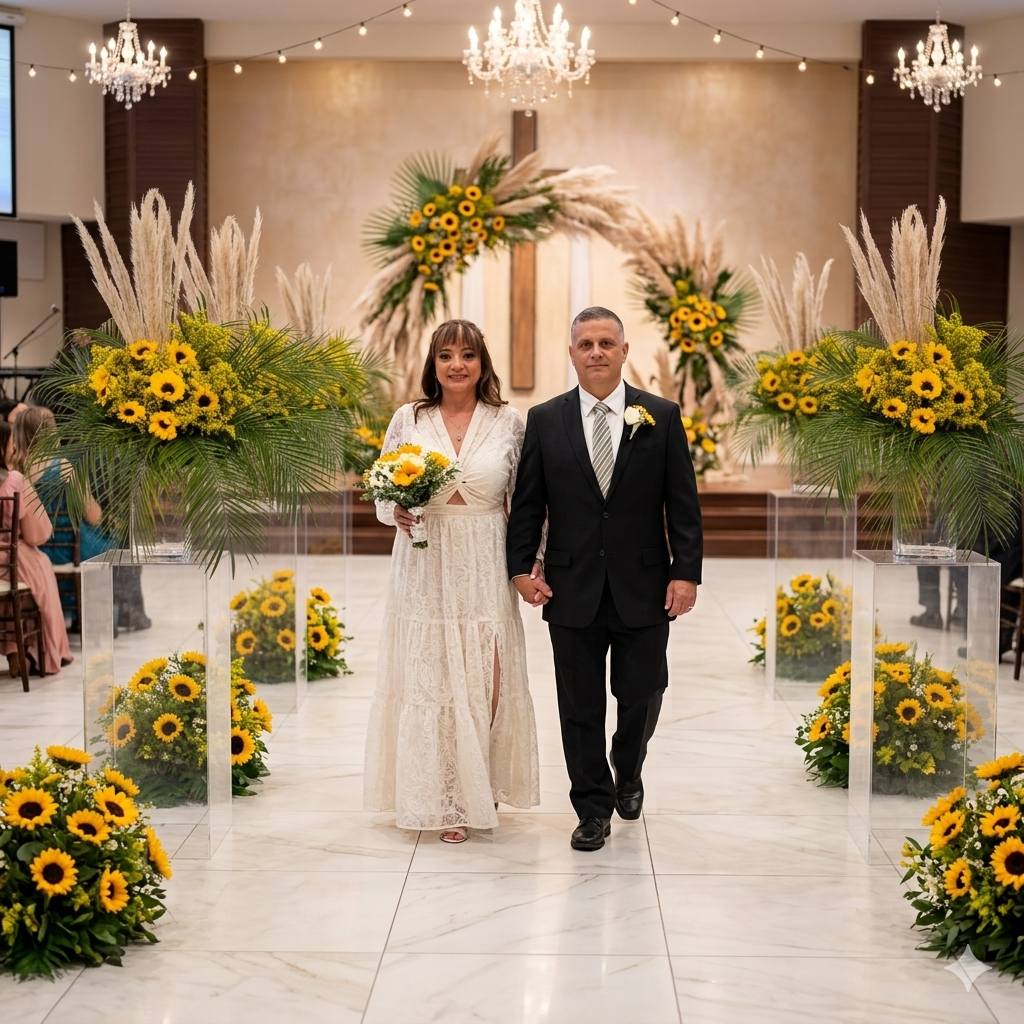 Sunflower wedding - Boda de girasoles