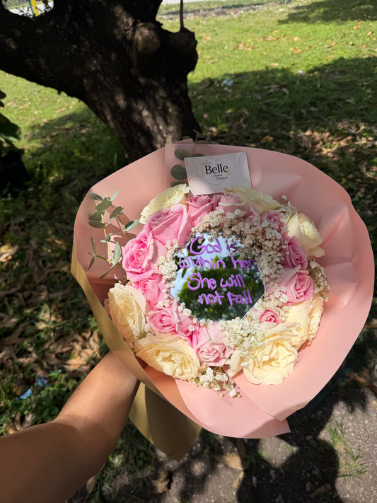 Grace Within Her Bouquet