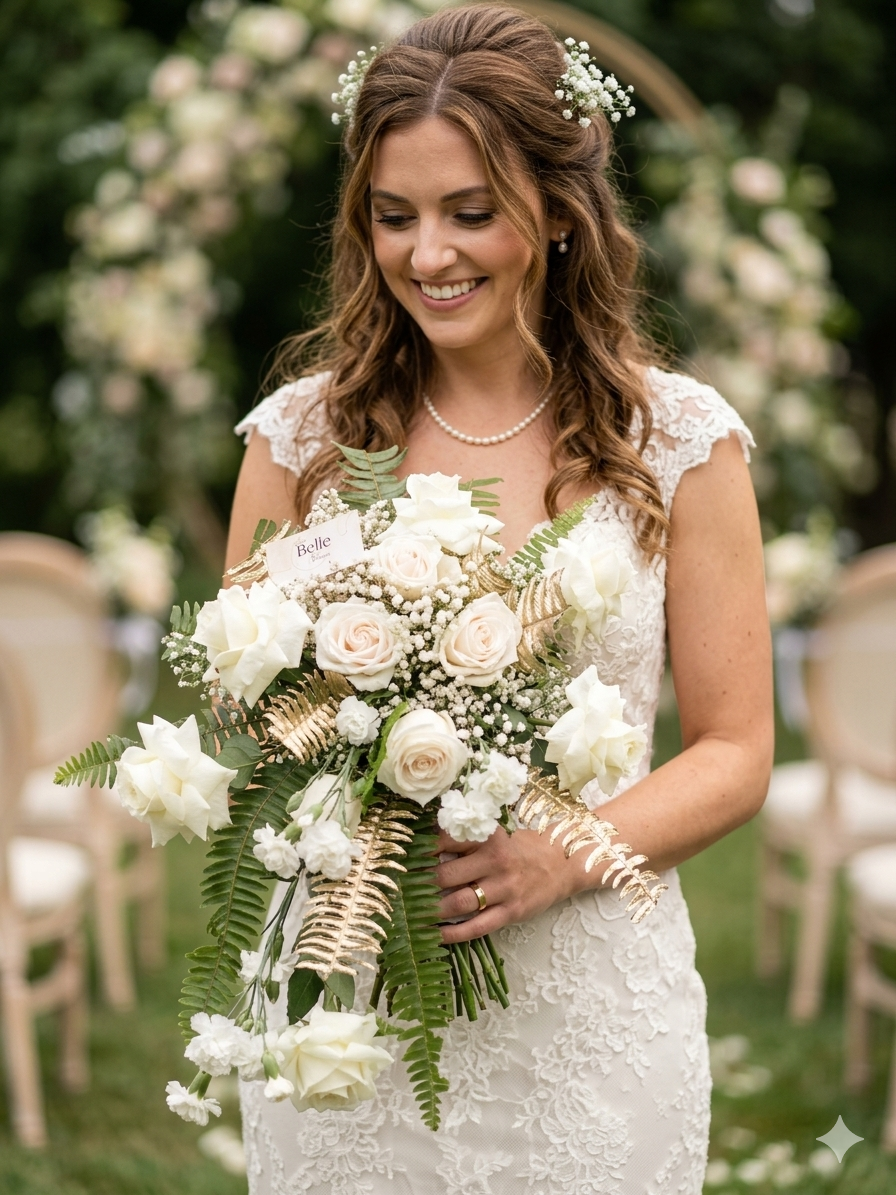 Bride Bouquet helechos - Ramo de novia