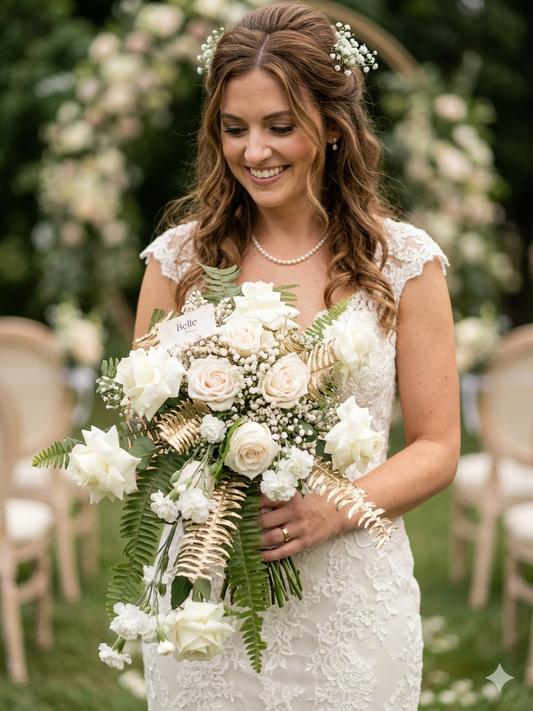 Bride Bouquet helechos - Ramo de novia
