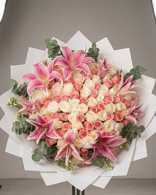 Wrap 100 Roses