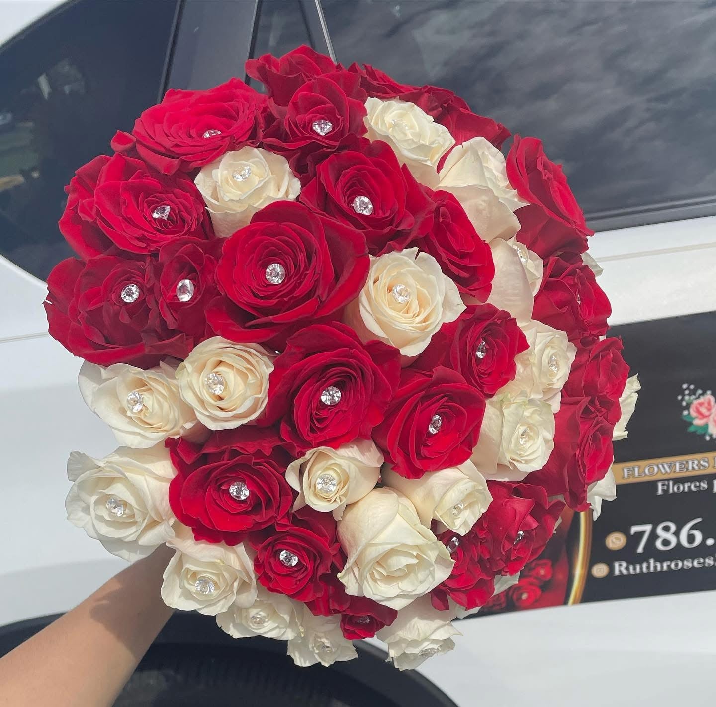 Diamond bouquet