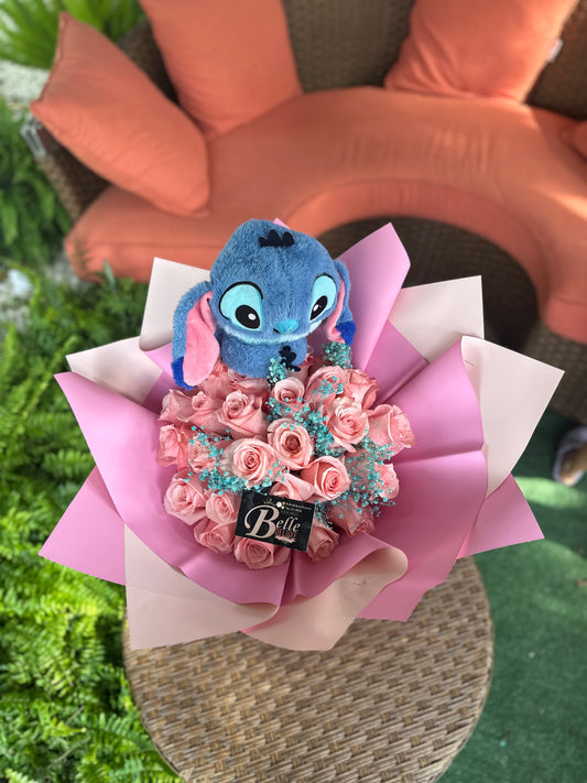 Stich wrap roses