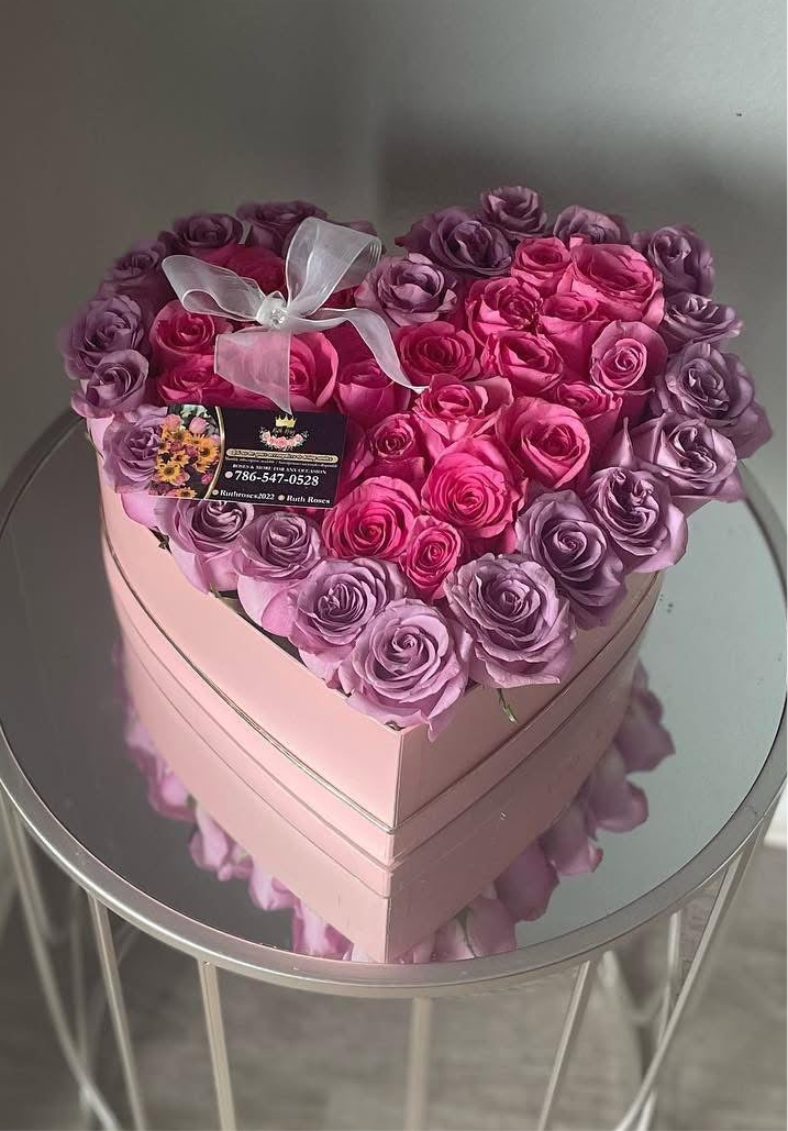 Purple Heart box