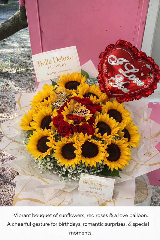 Sunflower Romantic Bouquet