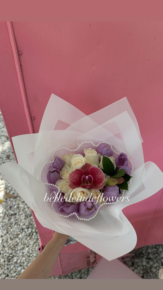 De la flour wrap bouquet