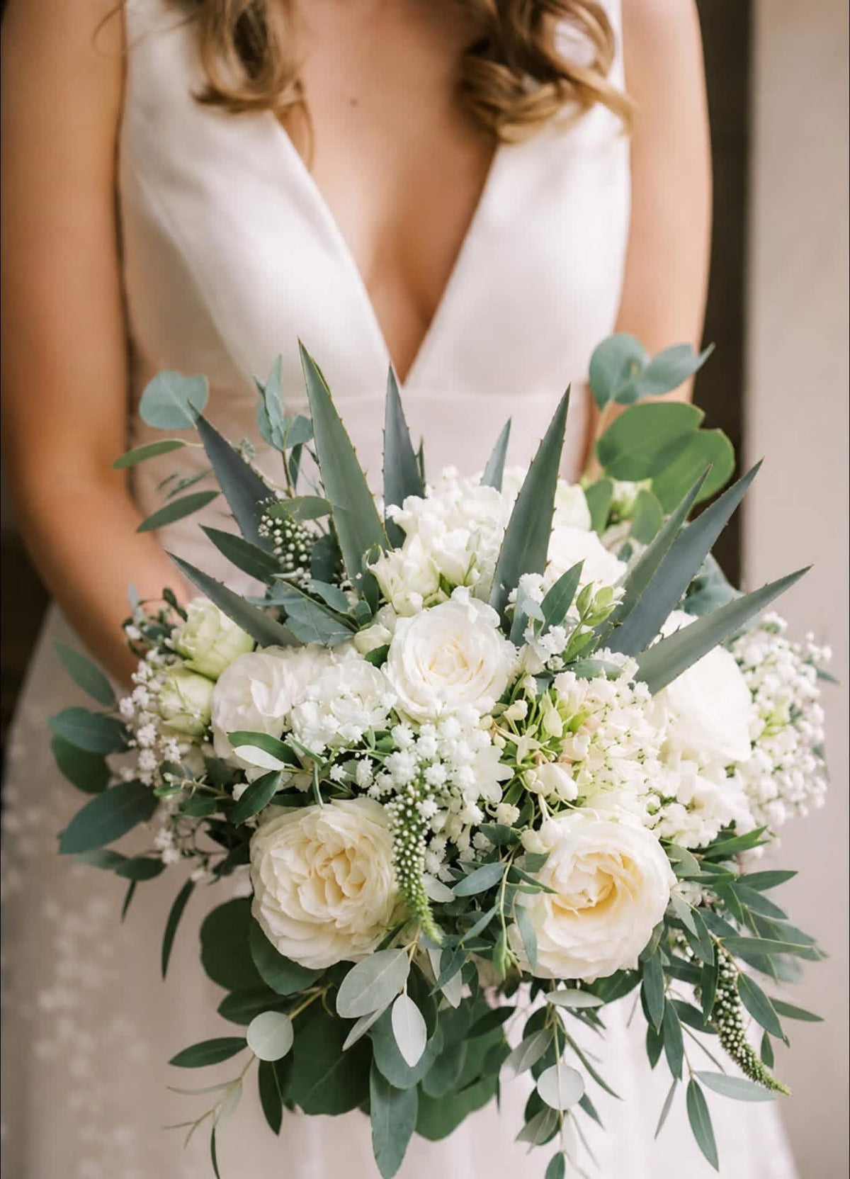 Bride monochromatic Bouquet -