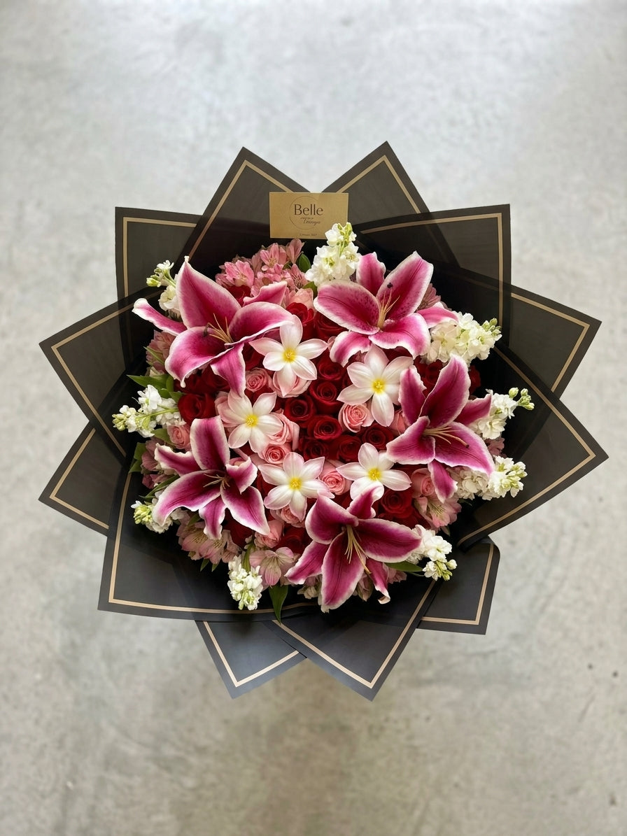 50 Roses / Mix Flowers Wrap