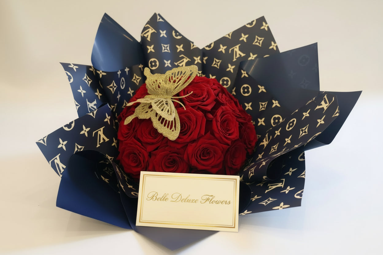 LV Wrap bouquet