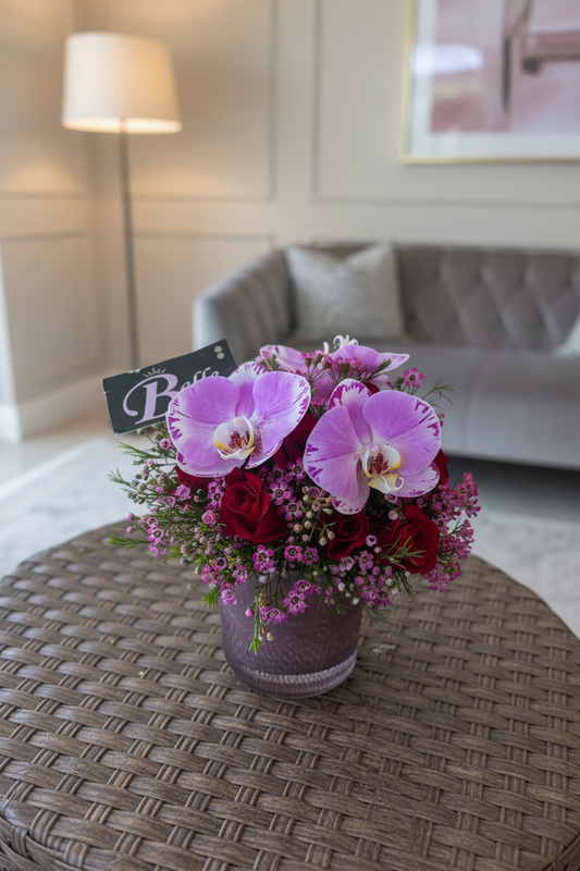 Blush orchid elegance