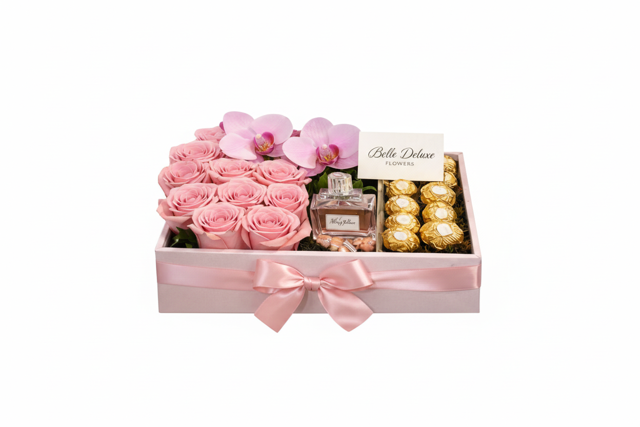 Rose bloom set