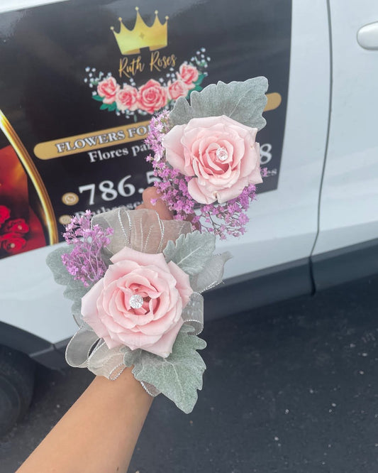 Pin corsage and boutonniere