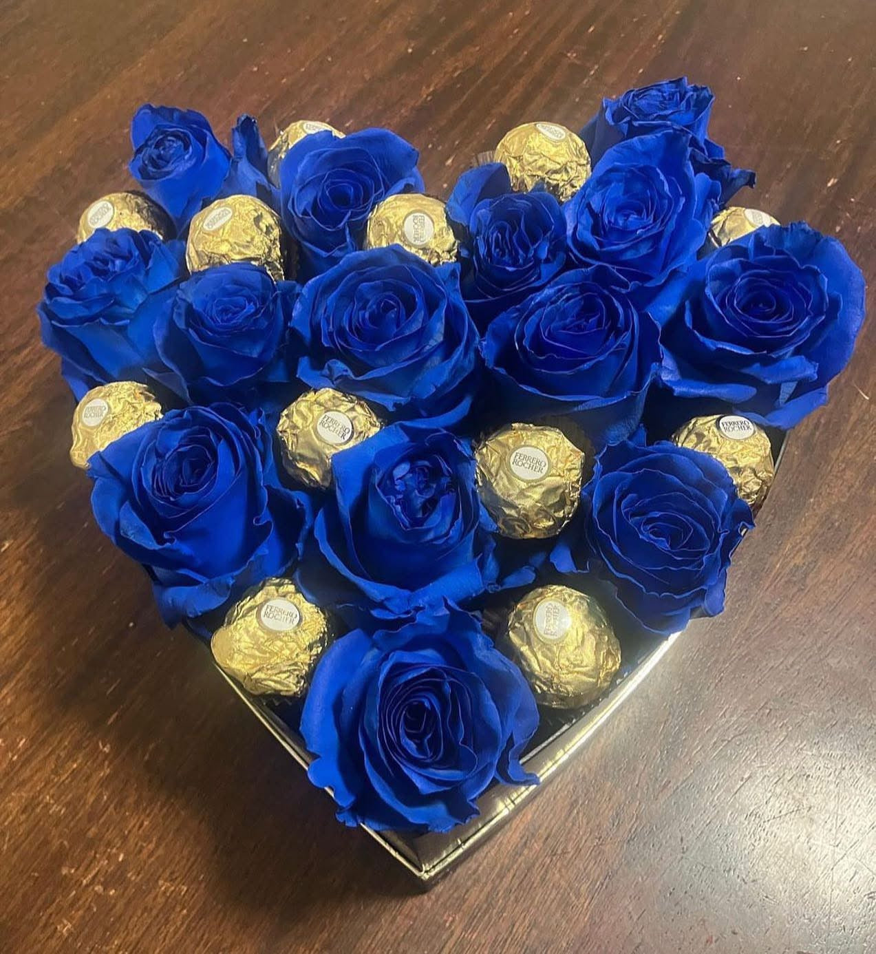Blue heart S box