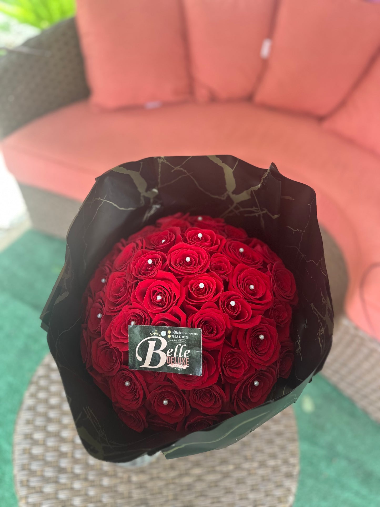 50 wrap roses