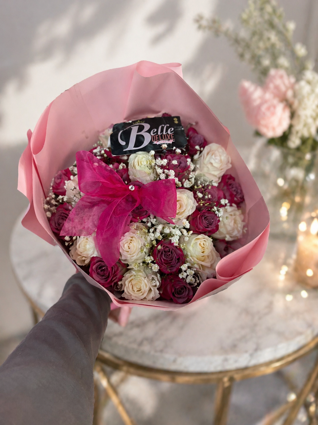Wrap rosa chic