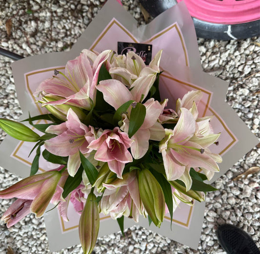 Wrap lilies